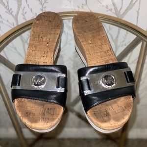 Michael Kors wedge slide one
